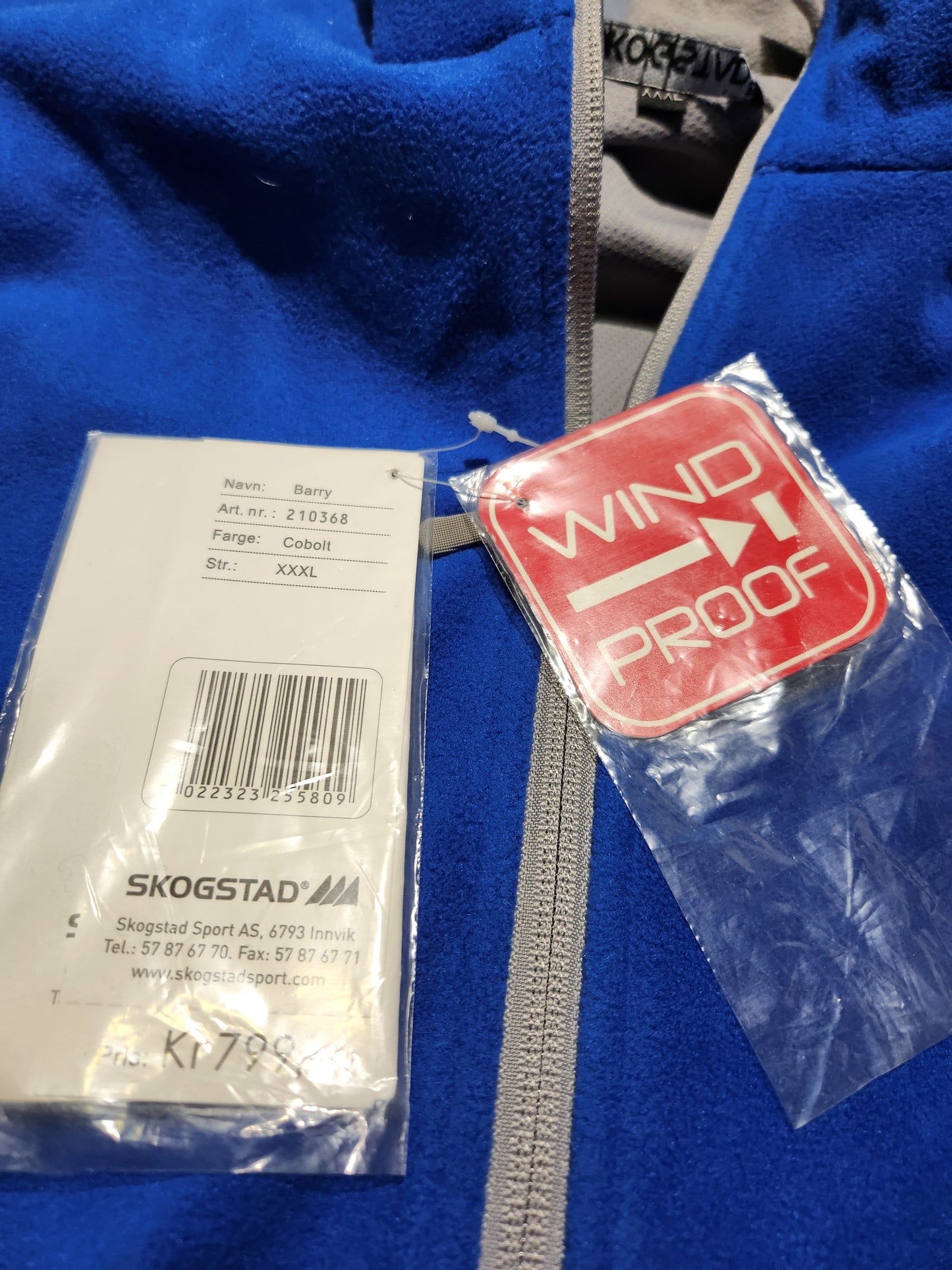 SKOGSTAD Wind Proof Яке/Горнище 3XL