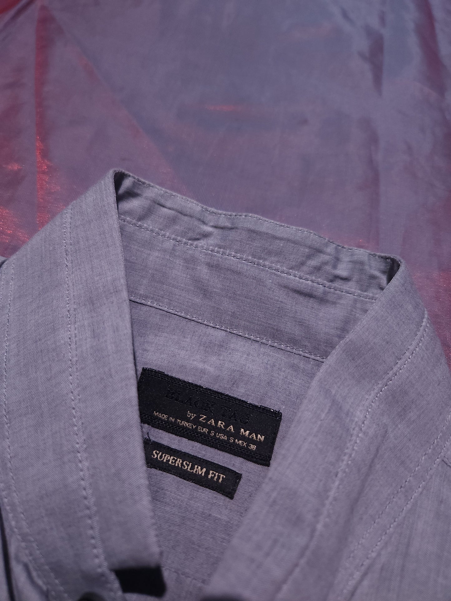 ZARA SlimFit Риза/Мъжка S