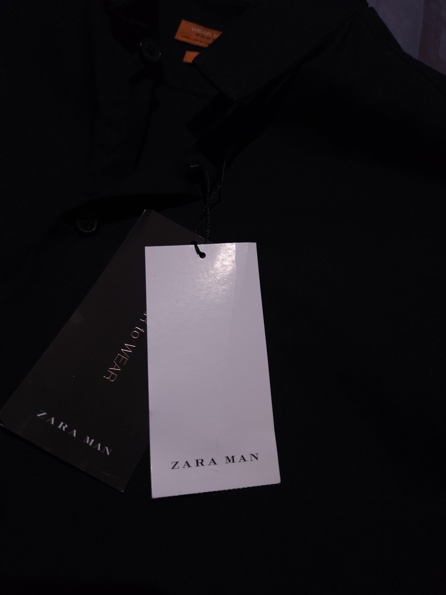 ZARA Slim Fit Риза/Мъжка S