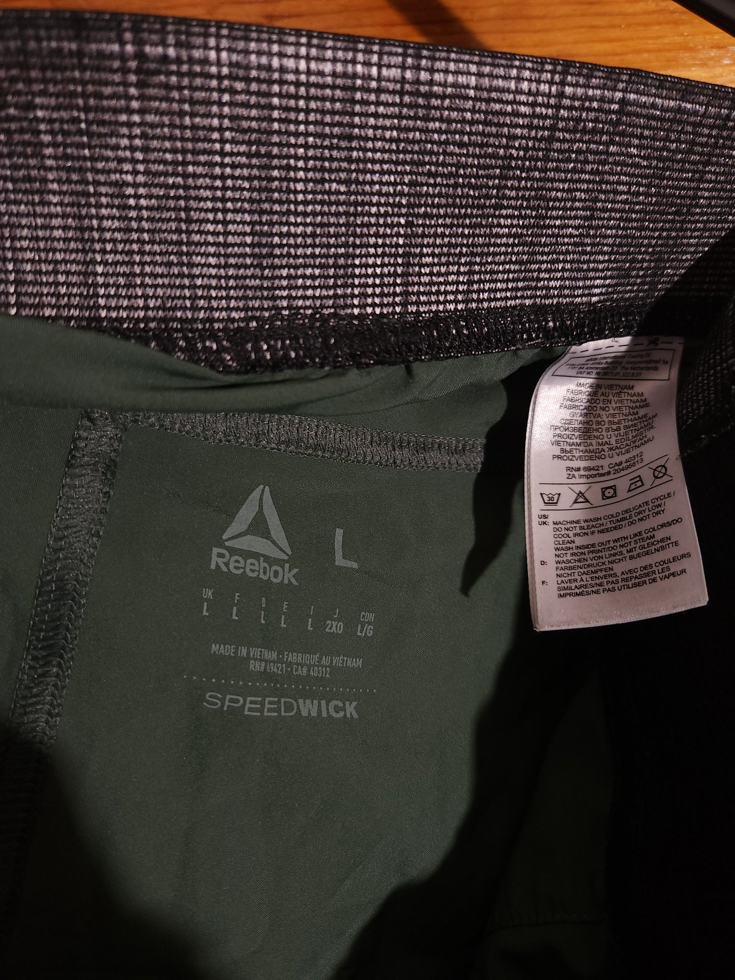 Reebok Къси Панталони Мъжки/L