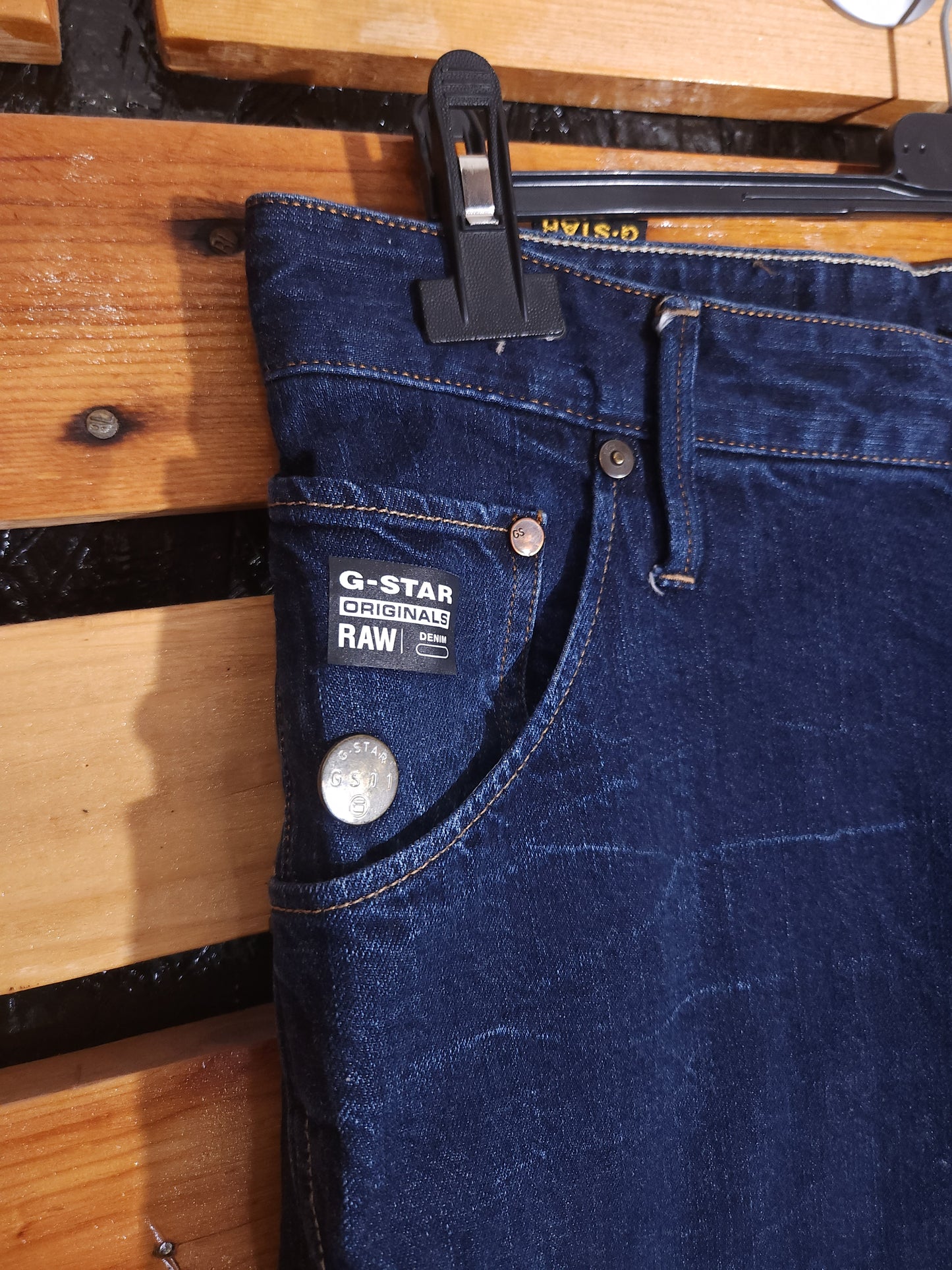 G-STAR Raw Къси Дънкови Панталони/Мъжки 34