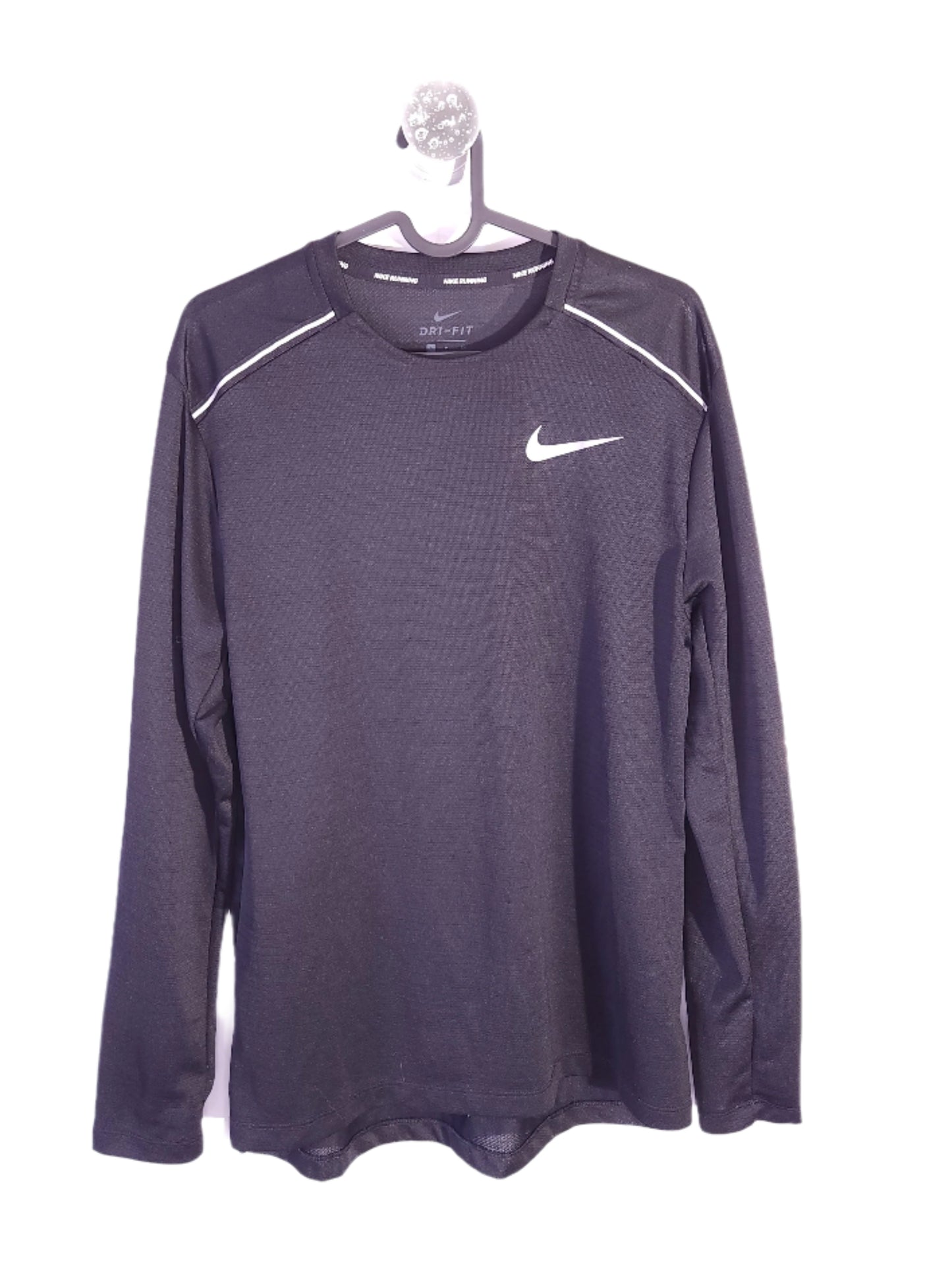 NIKE Running Спортна Тънка Блуза/Мъжка S
