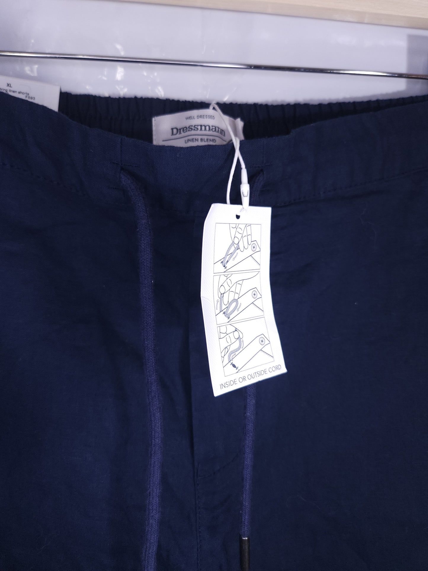Dressmann Ленени Къси/Панталони Мъжки/XL
