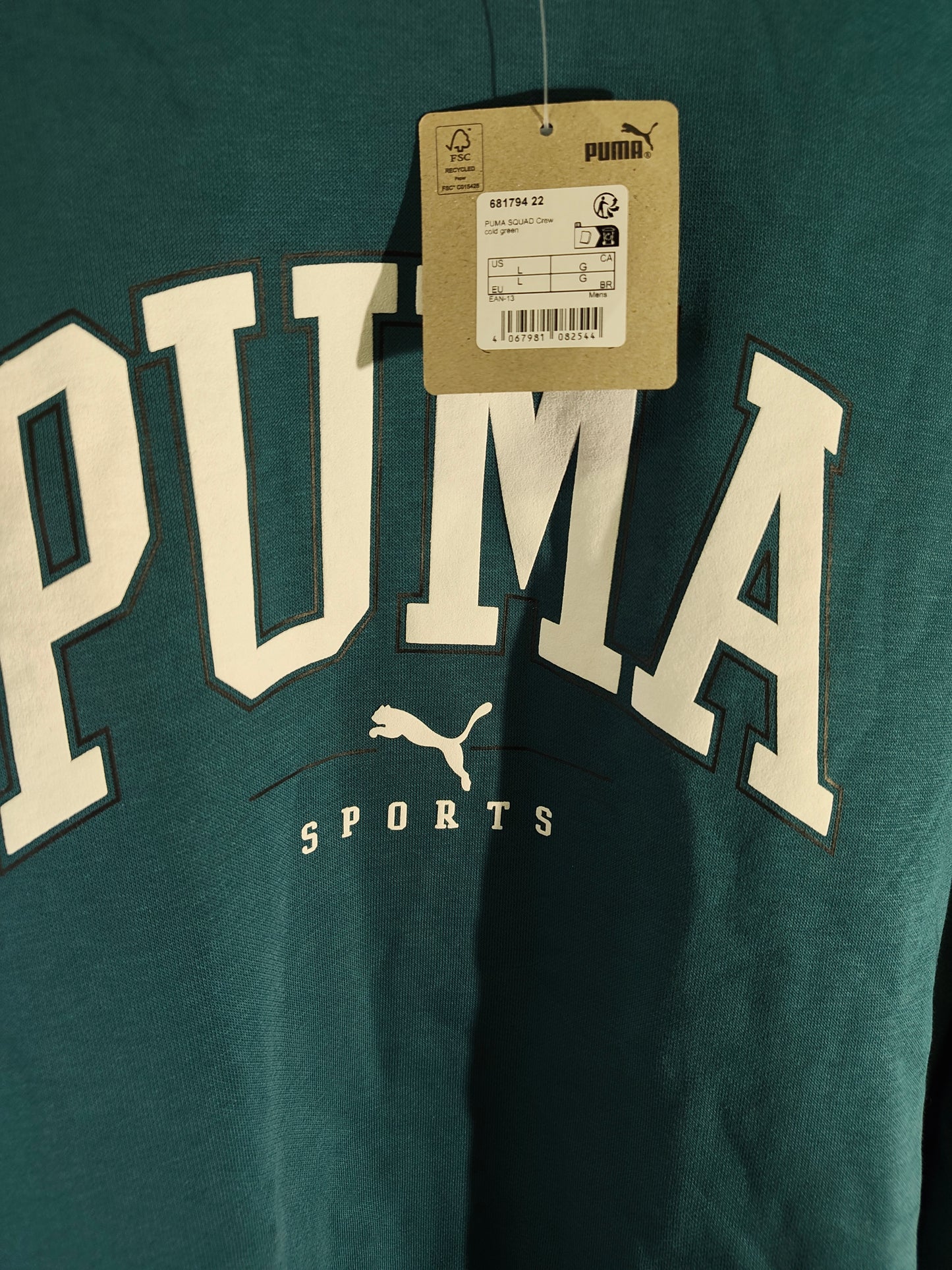 PUMA Sports Блуза Ватирана Мъжка L