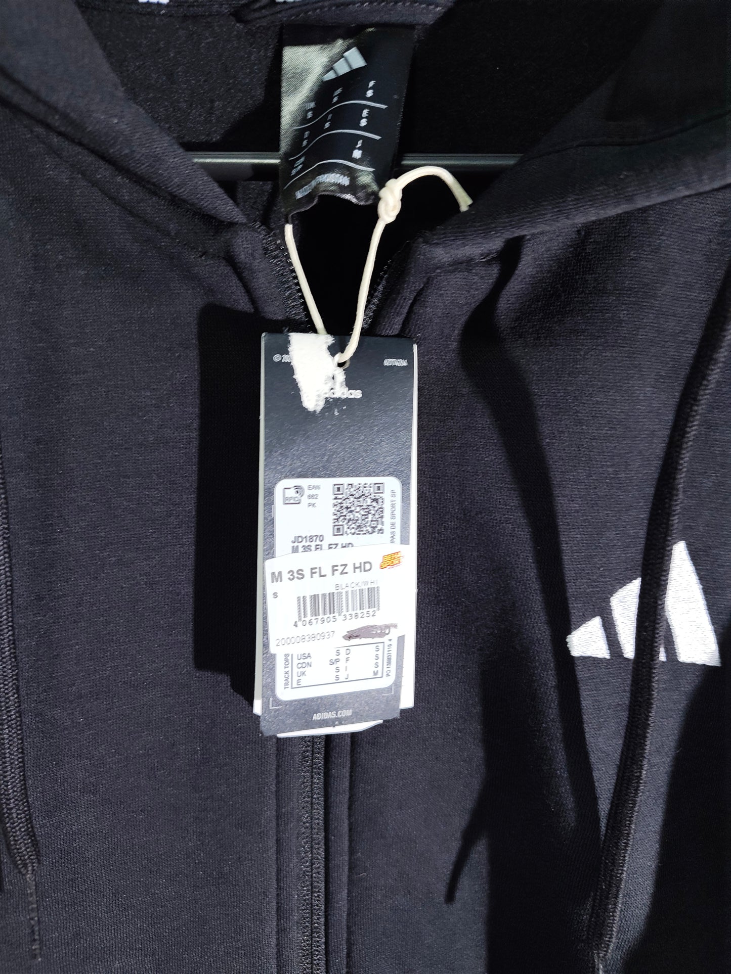 adidas Sportswear Горнище с качулка/Мъжкo S