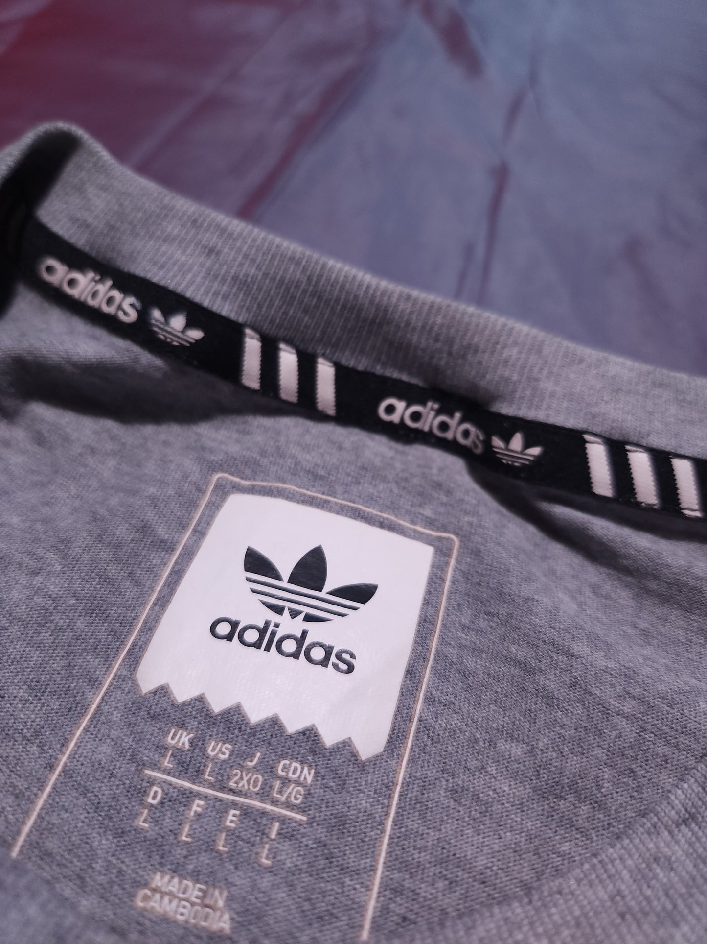 ADIDAS Тениска/Мъжка L