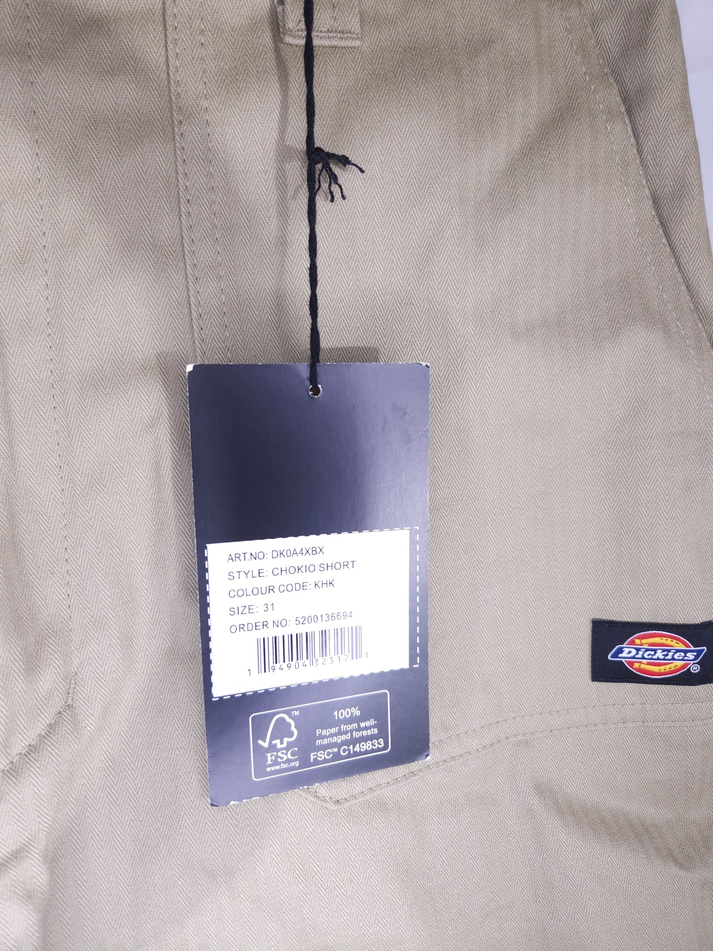 Dickies Къси Панталони Дамски L w 31
