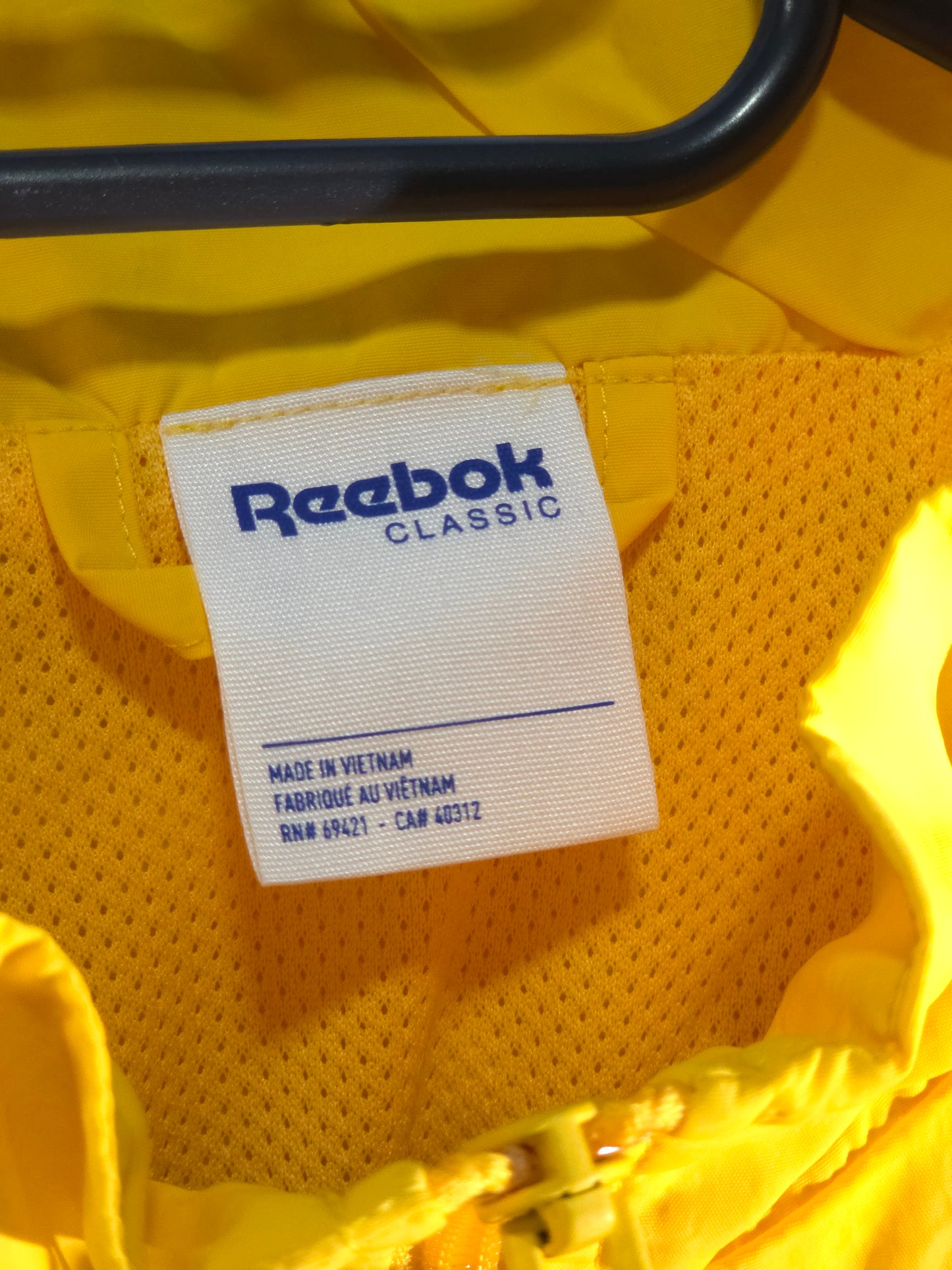 REEBOK Горнище с подплата /Мъжко L/XL