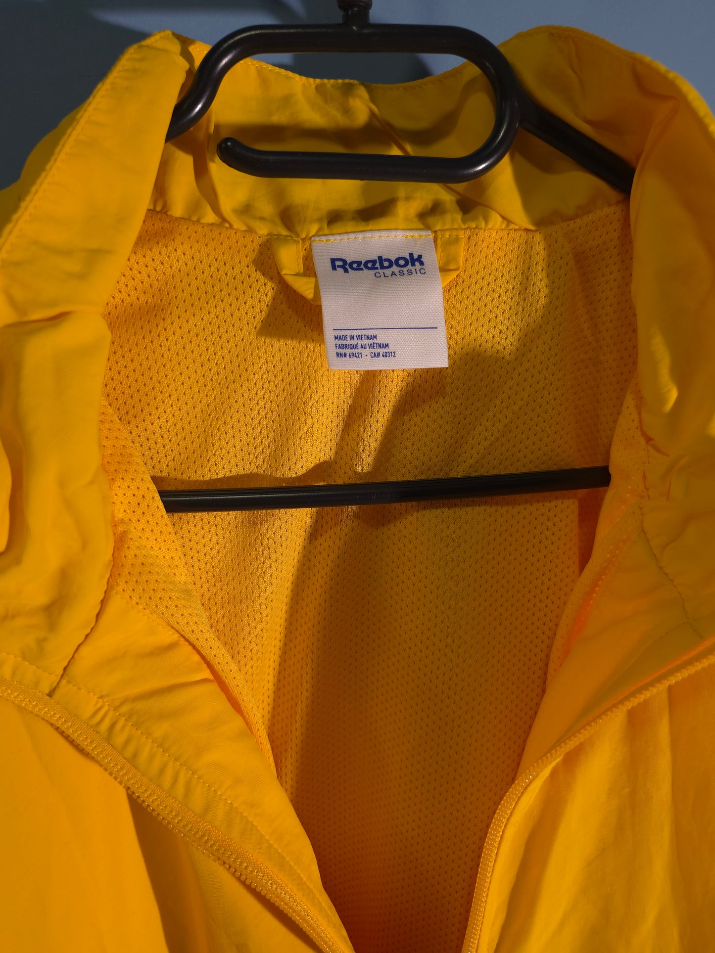 REEBOK Горнище с подплата /Мъжко L/XL