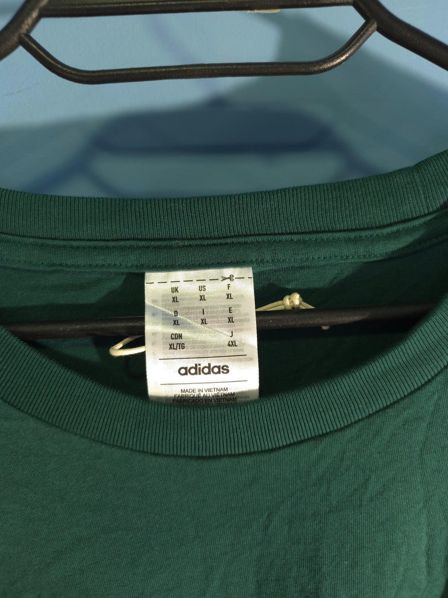 ADIDAS  Памучна/Тениска XL