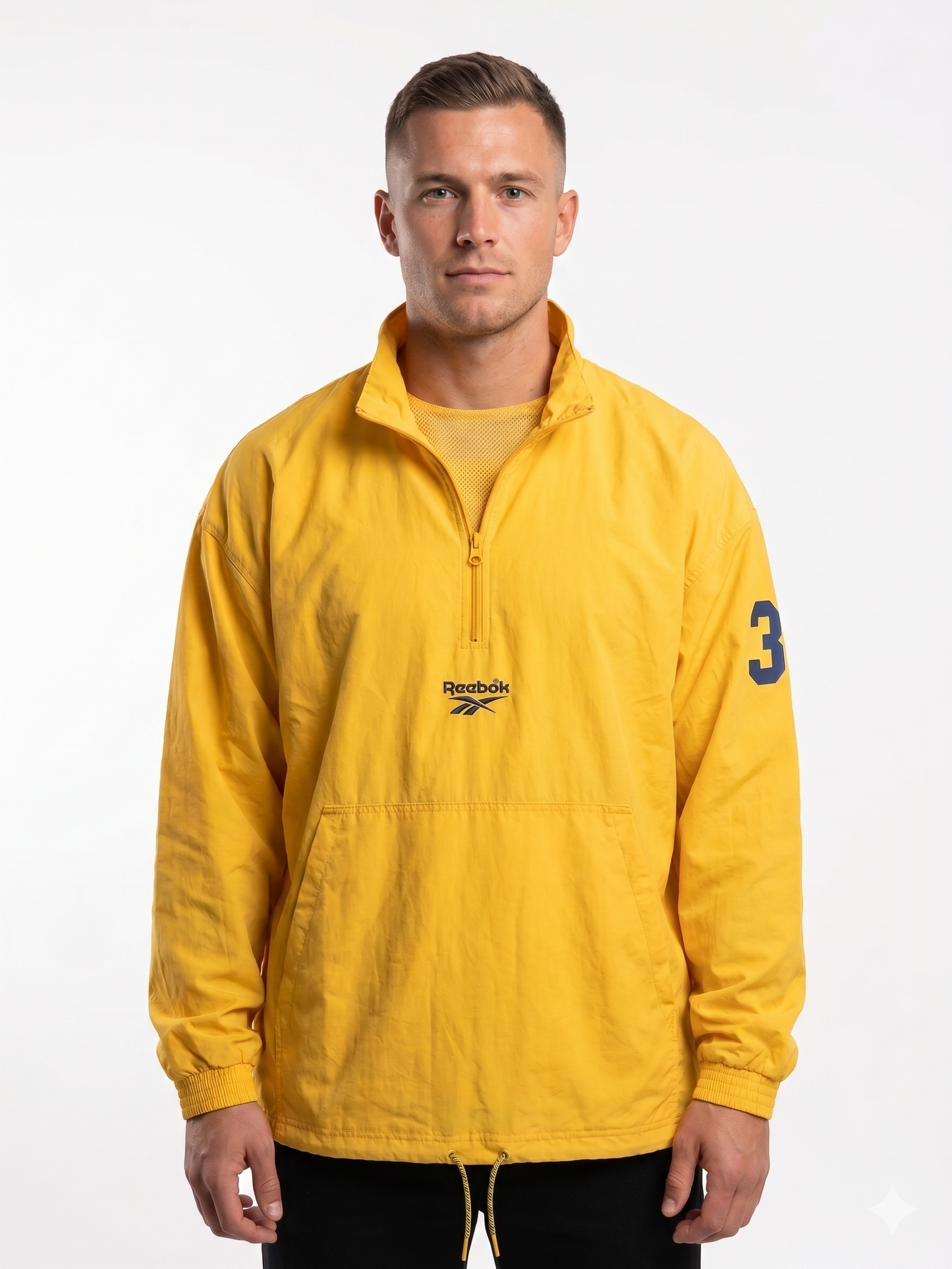 REEBOK Горнище с подплата /Мъжко L/XL