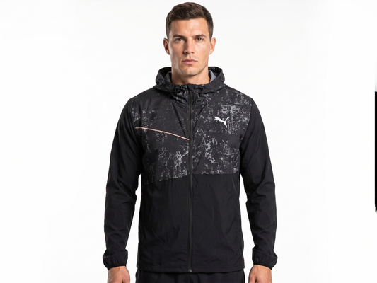 Puma Run Ветровка с качулка /Мъжка М