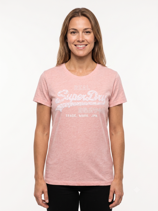 SuperDry Тениска/Дамска L