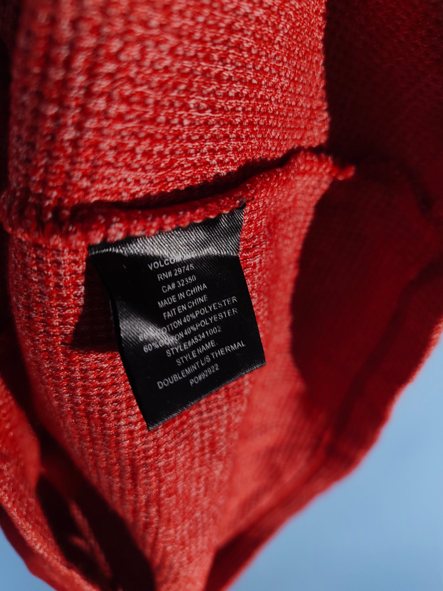 VOLCOM Блуза Памучна Мъжка/L