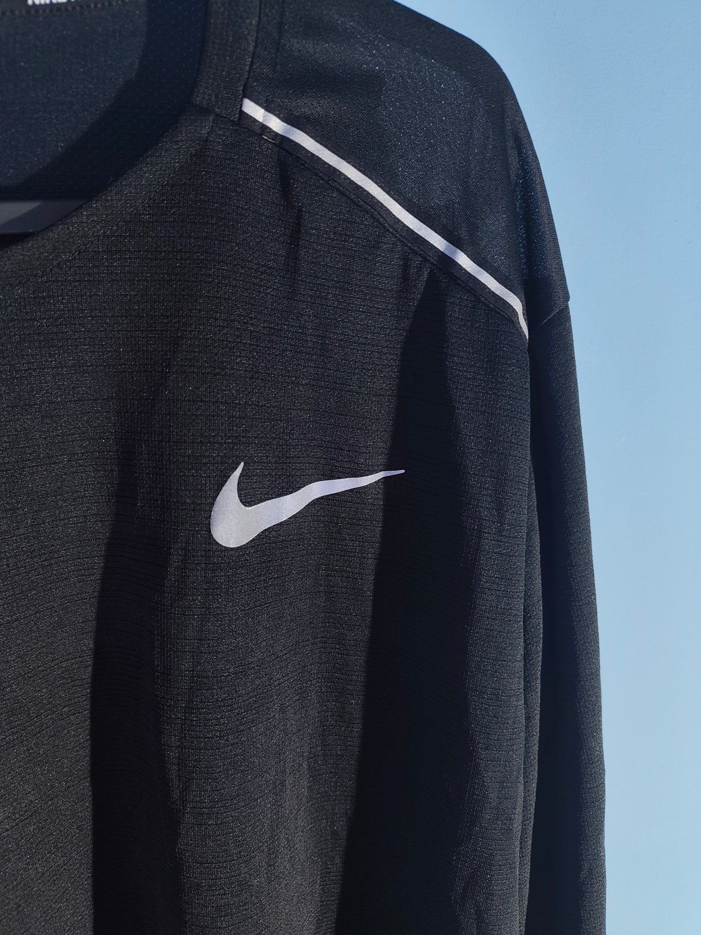 NIKE Dri-Fit Running  Къси Блуза/Мъжка L