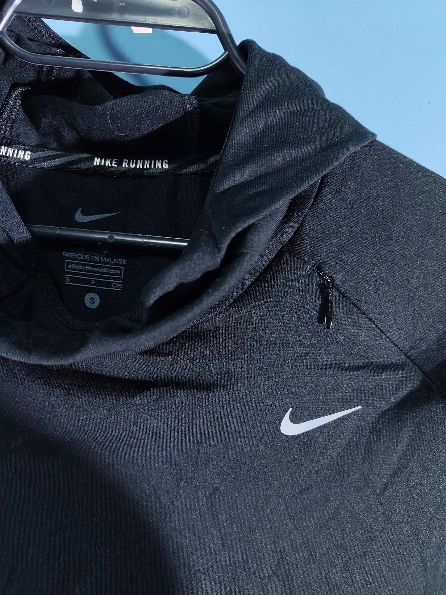 NIKE  Running DRi-FIt Блуза с качулка  Дамска/S