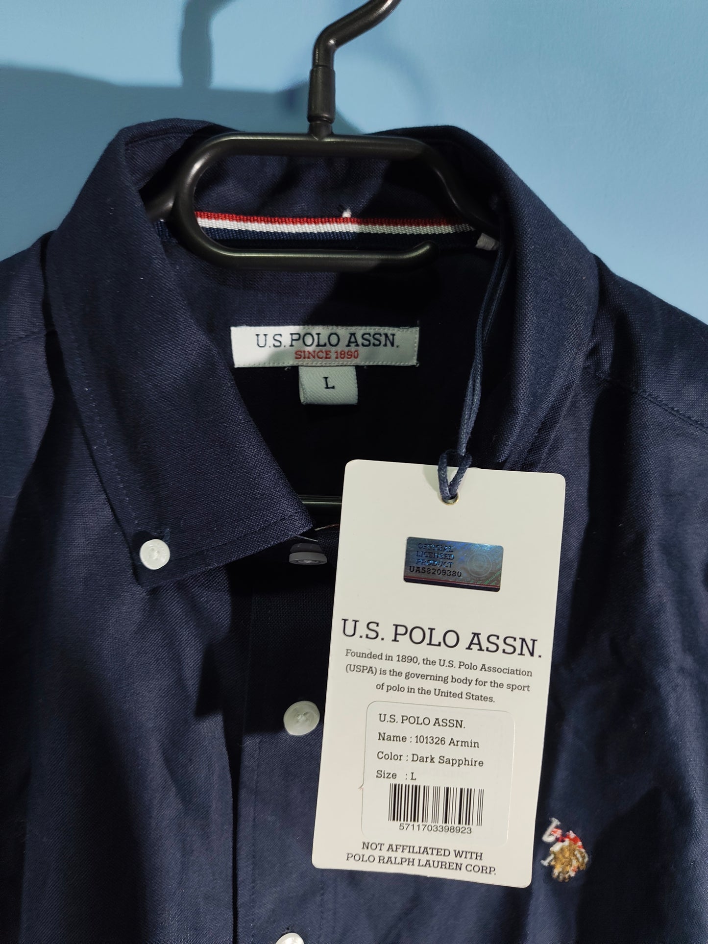 U.S. Polo Assn. Риза Мъжка L