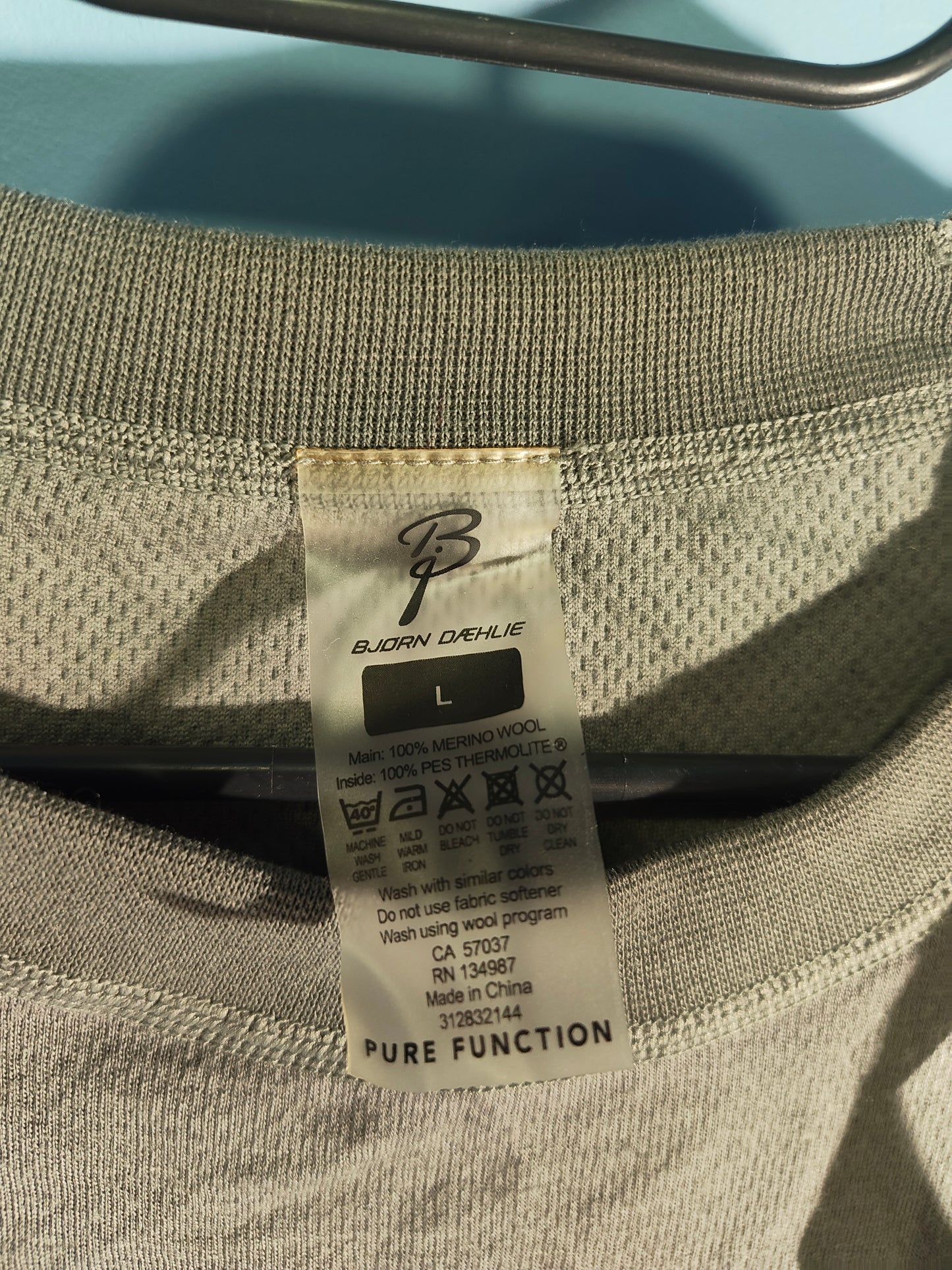 Dæhlie Sportswear Мерино/Блуза Мъжка L