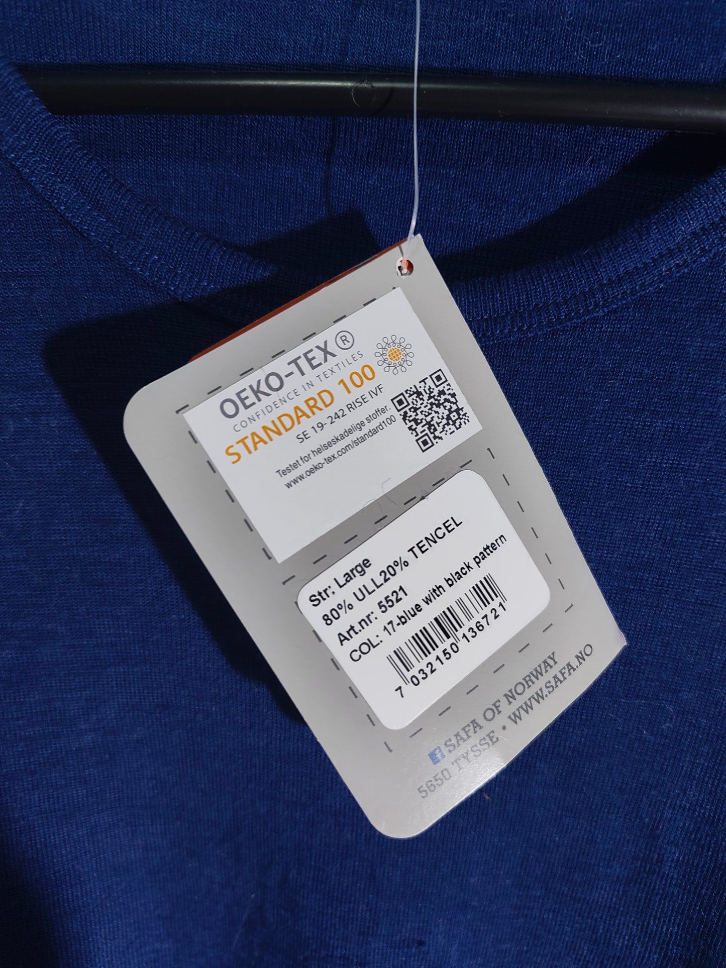 SAFA Мерино/Блуза Мъжка L