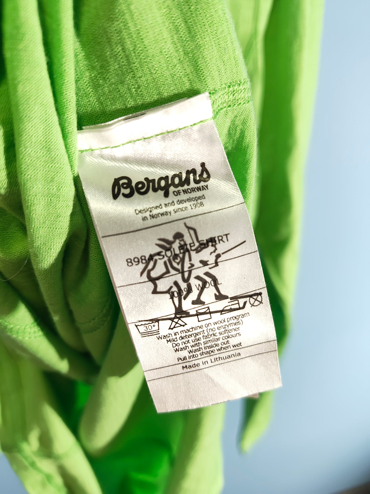 Bergans of Norway Мерино/Блуза Мъжка  XL