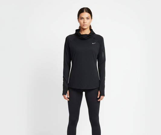 NIKE  Running DRi-FIt Блуза с качулка  Дамска/S
